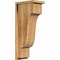 Ekena Millwork Newport Rough Sawn Corbel w/Backplate, Western Red Cedar, 8"W x 12"D x 28"H COR08X12X28NEW01RWR - alternate 1